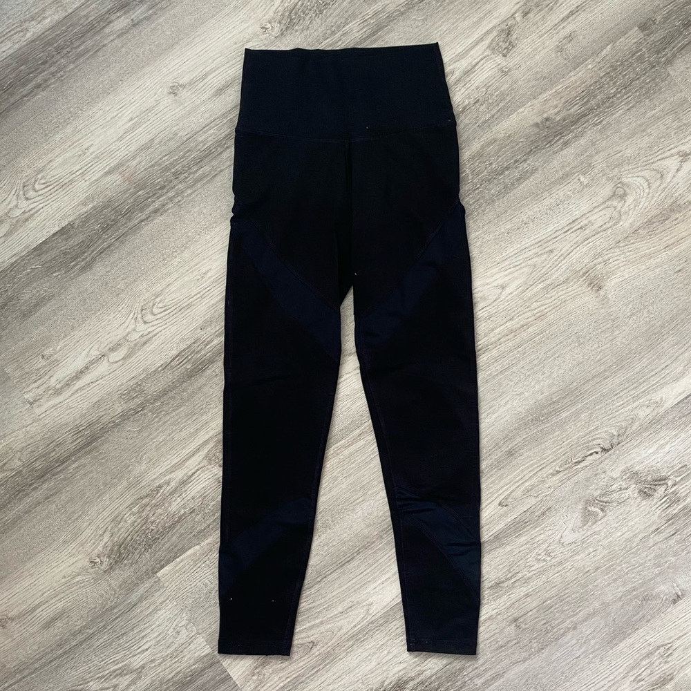 Aerie Black Mesh 7/8 Legging